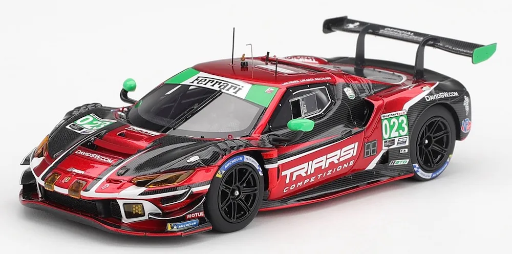 [予約] BBR 1/43 フェラーリ 296 GT3 IMSA プチ ルマン 2025 No.023 トリアルシ コンペティツィオーネ　CS028