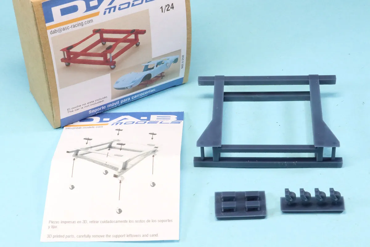 DAB Models 1/24 レストア用 カースタンド　DAB24-017