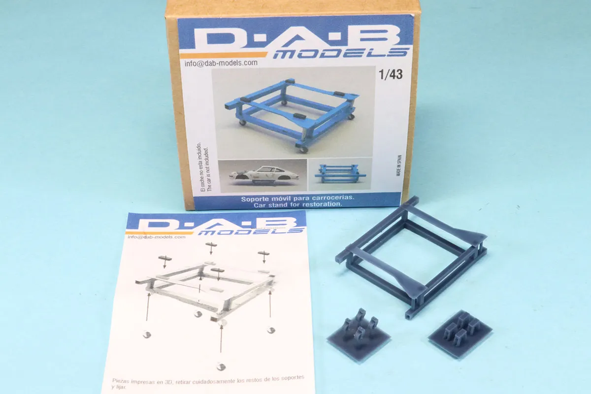 DAB Models 1/43 レストア用 カースタンド　DAB43-018