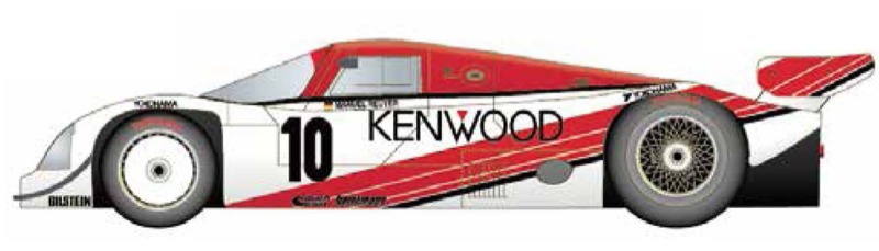 TOMY SL-001 ケンウッドボルシェ962C 赤　ケース付き　希少　レア Amazon | 1/24 ケンウッド クレマーポルシェ962C 絶版