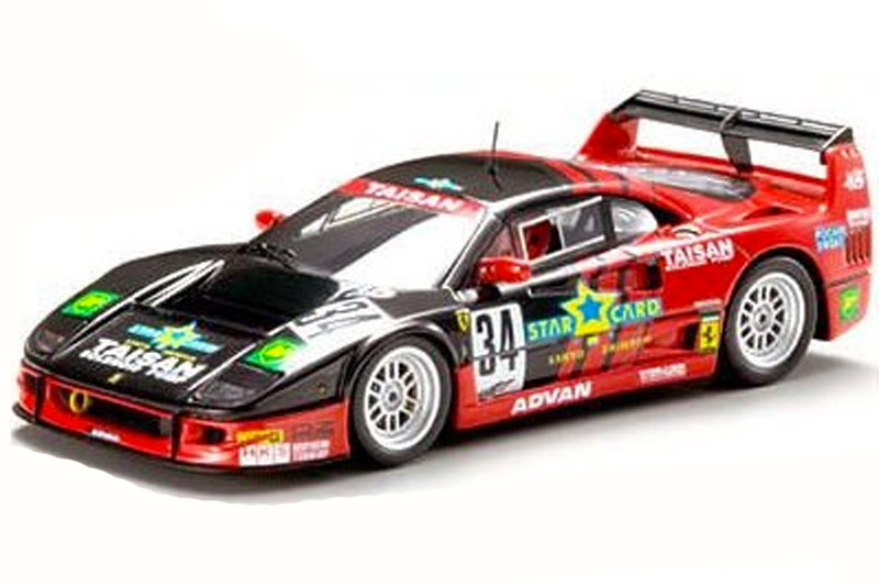 フェラーリF40 TAISAN JGTC 1995 NO.34 Amazon | ＜絶版＞EBBRO エブロ 1/43 TAISAN STAR CARD FERRARI