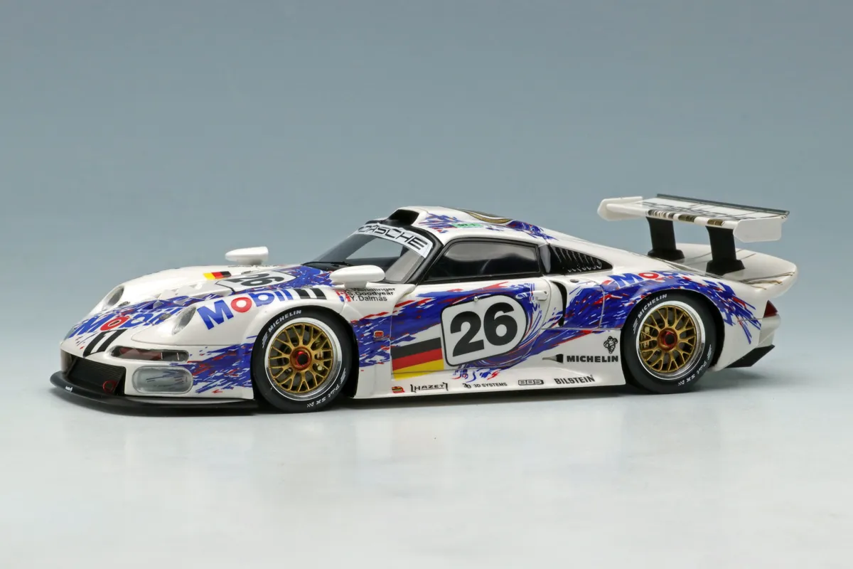 [予約] アイドロン 1/43 ポルシェ 911 GT1 ルマン 1996 No.26 3位　EM328B