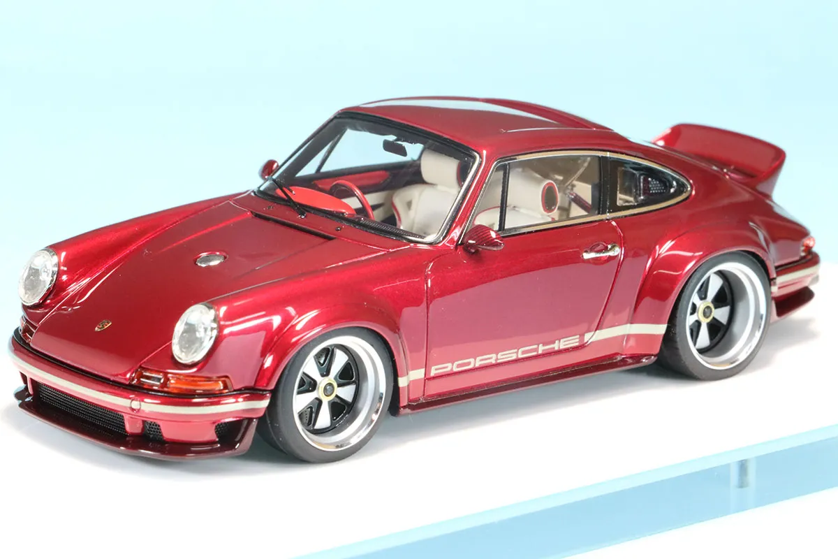 アイドロン 1/43 シンガー 911 DLS チェリーレッドメタリック　EM427V