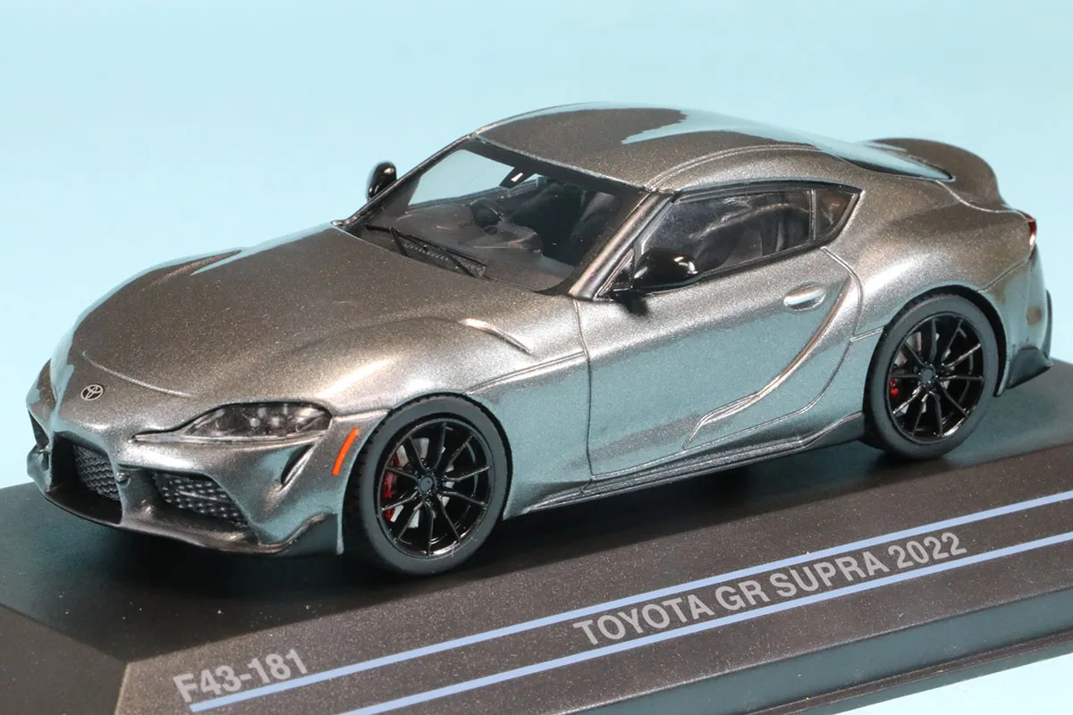 ファースト43 1/43 トヨタ GR スープラ 2022 ガンメタ F43-181