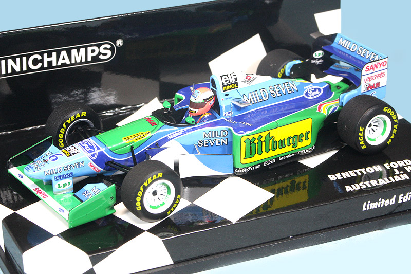 ミニチャンプス 1/43 ベネトン フォード B194 オーストラリアGP 1994 J