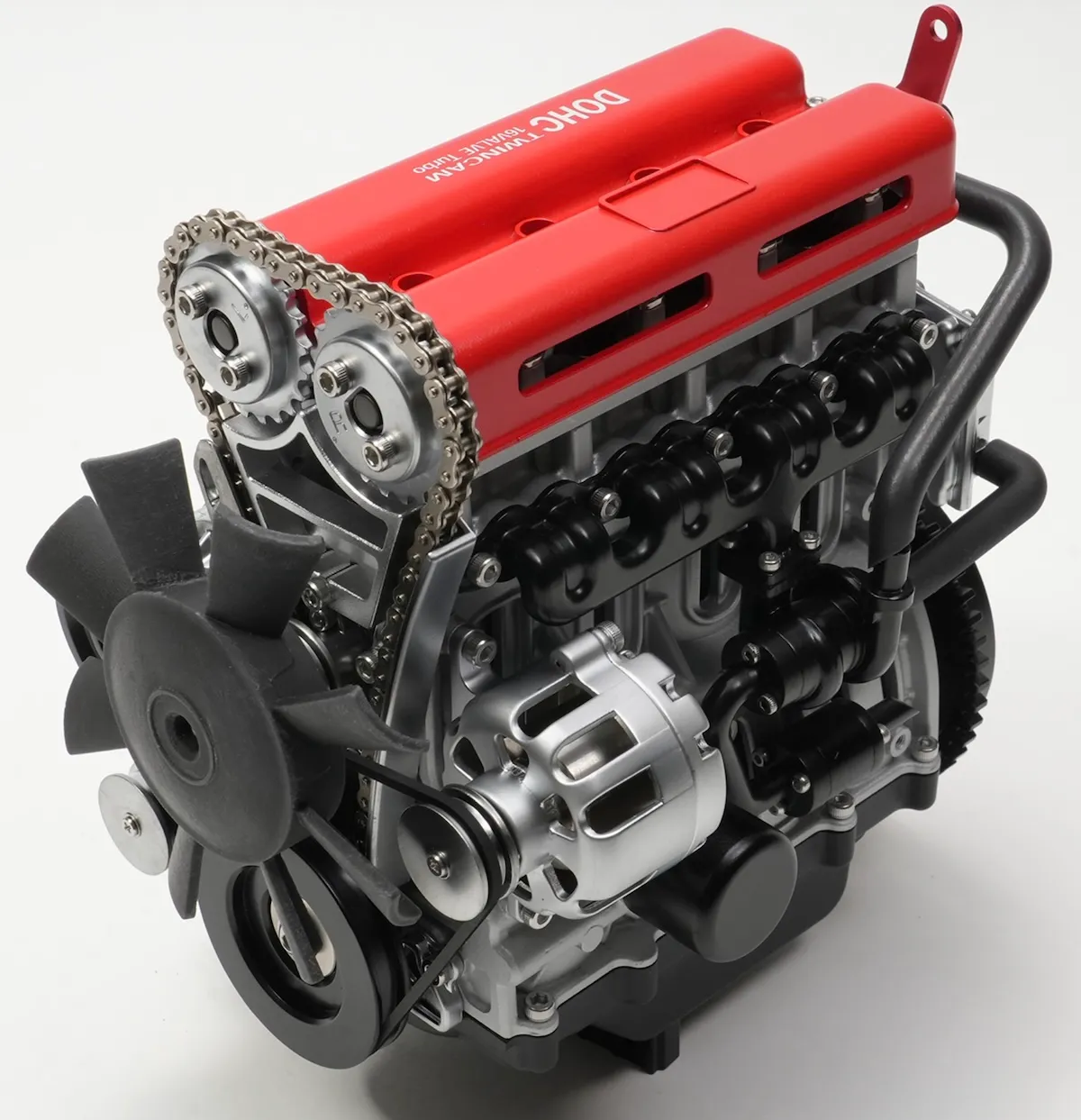 フルークフォレスト ノンスケール キット 4気筒 DOHC ターボエンジン　FA-4T