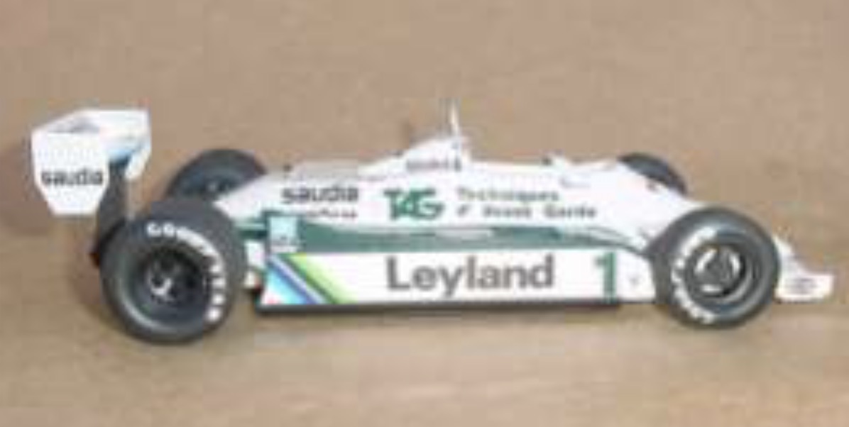 ウルフモデル/ネコモデル 1/20 レジンキット ウィリアムズ FW07C