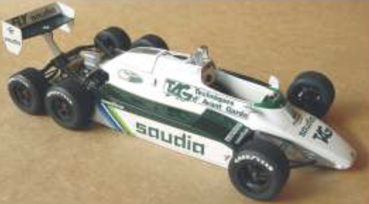 ウルフモデル/ネコモデル 1/20 レジンキット ウィリアムズ FW08B 6ホイール テスト　FK2025