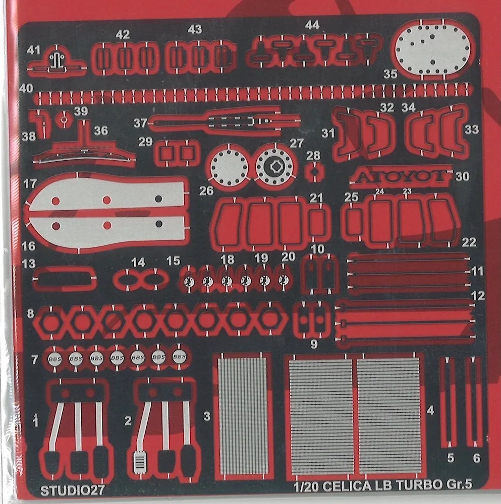 スタジオ27 1/20 トヨタ セリカ ターボ LB ローデンストック Gr.5