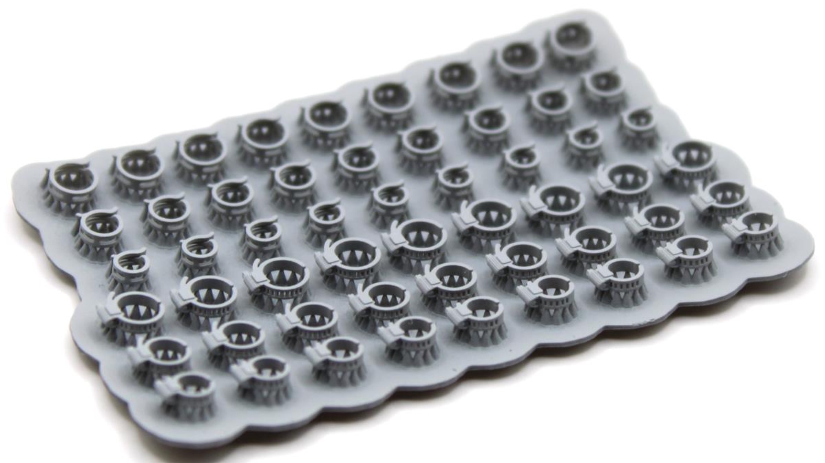 ファルコンスケールモデル 3Dプリント ホースクランプ 2タイプセット 内径 約2mm、約2.5m、約3mmm 各9個入り　FSM-043