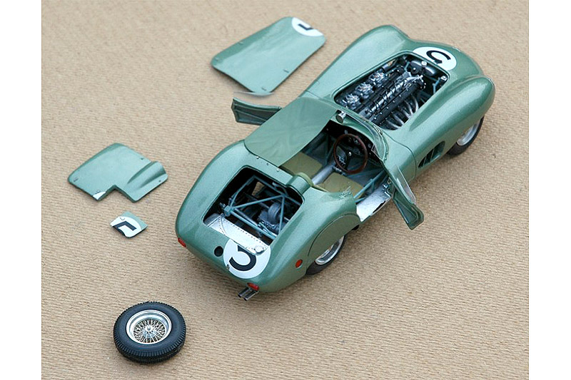 Amazon | 1/43 ルマン 初優勝 spark Aston Martin DBR1#5 1959