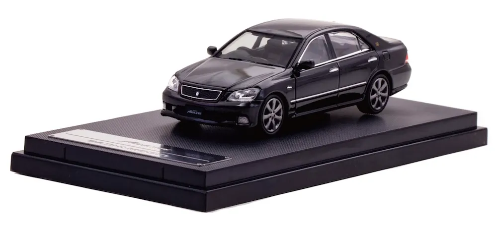 [予約] ガチモデルズ 1/64 トヨタ クラウン アスリート 2005 ブラック　GM64003BK