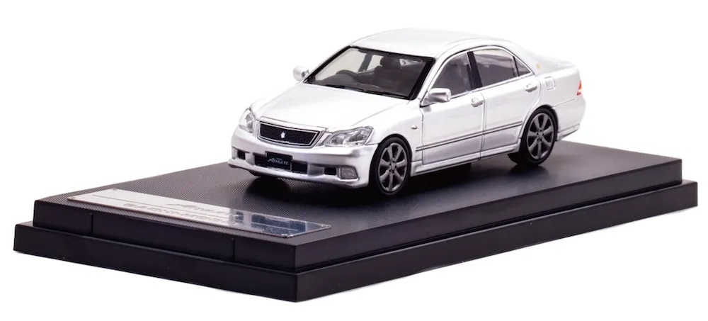 [予約] ガチモデルズ 1/64 トヨタ クラウン アスリート 2005 シルバーメタリック　GM64003SL