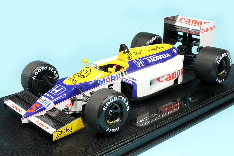 トップマルケス 1/18 ウィリアムズ FW11 N.マンセル GRP078A-C