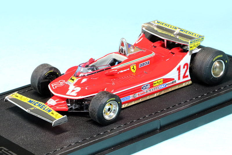 トップマルケス 1/43 フェラーリ 312 T4 G.ビルヌーブ GRP43012B