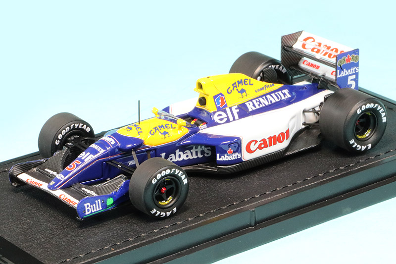 トップマルケス 1/43 ウィリアムズ FW14B N.マンセル デカール加工品　GRP43016AS