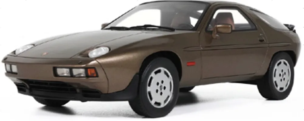 予約] GT-SPIRIT 1/18 ポルシェ 928 S 1981 ブラウン GTS1005 ミニカー