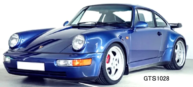 [予約] GT-SPIRIT 1/12 ポルシェ 911 964 3.6 ターボ 1993 ブルー　GTS1028
