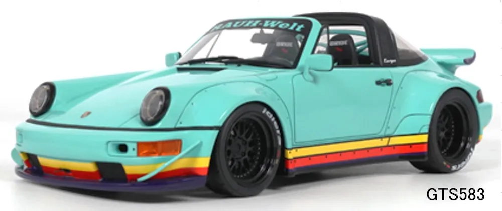 GTスピリット 1/18 PORSCHE 911 RWB カーキグリーン GTスピリット GTS120 1/18 RWB 911 (カーキグリーン) - ミニチャンプス