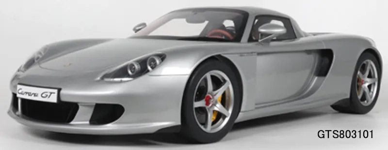 [予約] GT-SPIRIT 1/8 ポルシェ カレラ GT 2003 シルバー ケース＆ベース付　GTS803101