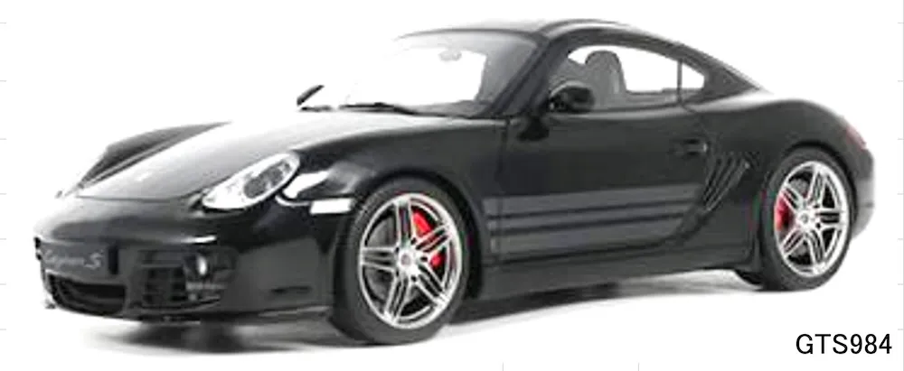 [予約] GT SPIRIT 1/18 ポルシェ ケイマン S ポルシェデザインエディション1 2008 ブラック GTS984