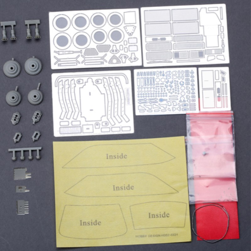 ホビーデザイン 1/24 アルファロメオ 155 V6 TI ディティール