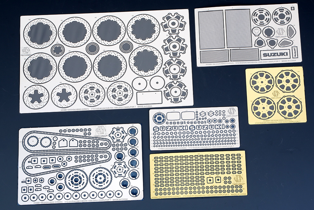 ホビーデザイン 1/12 スズキ ハヤブサ GSX 1300R ディティール