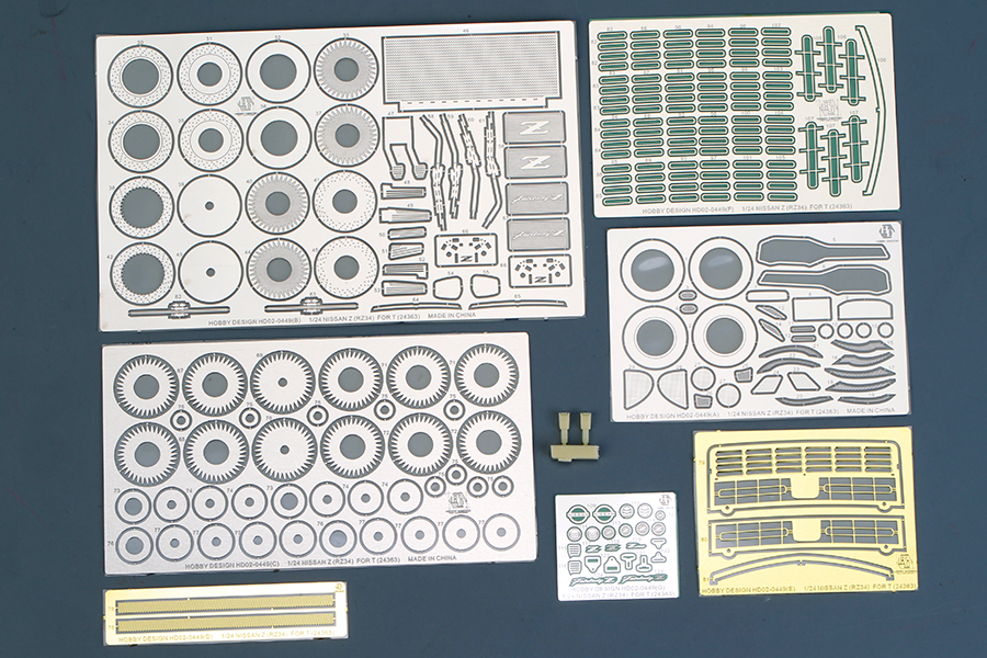 ホビーデザイン 1/24 ニッサン フェアレディ Z 400Z Z34 ディティールアップパーツ タミヤ対応　HD02-0449