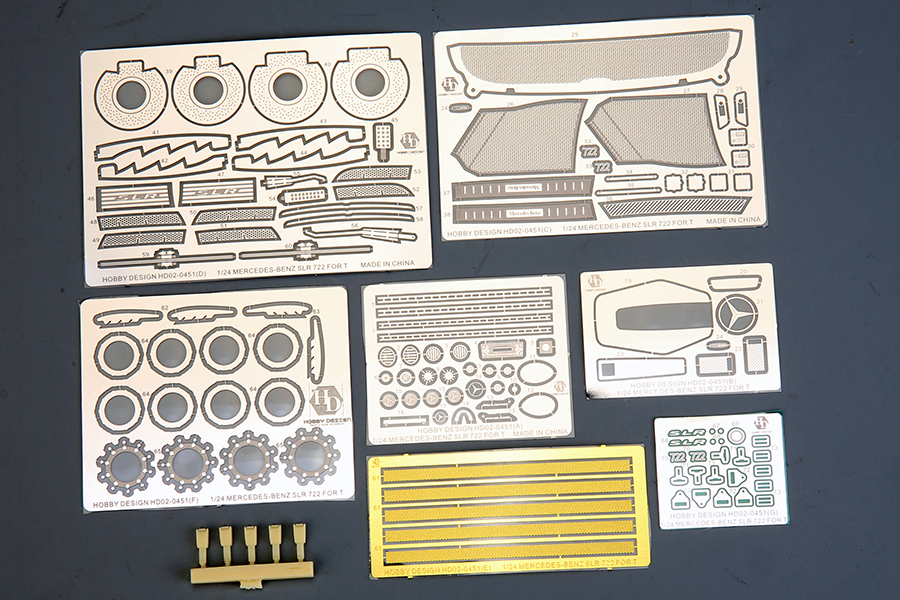ホビーデザイン 1/24 メルセデスベンツ SLR マクラーレン 722 ディティールアップパーツ タミヤ対応　HD02-0451