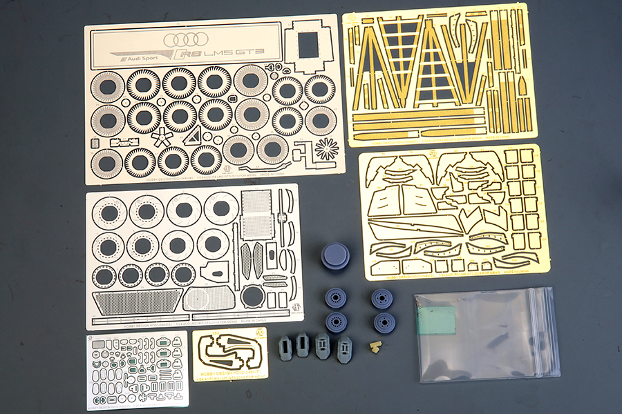 ホビーデザイン 1/24 アウディ R8 LMS GT3 2019 ディティールアップパーツ モンモデル対応　HD02-0460