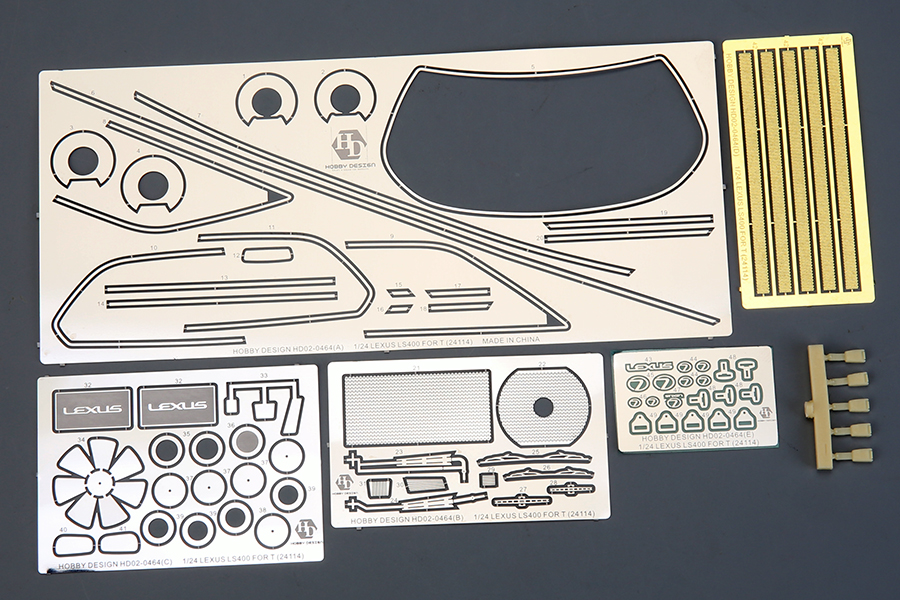 ホビーデザイン 1/24 レクサス LS400 ディティールアップパーツ タミヤ