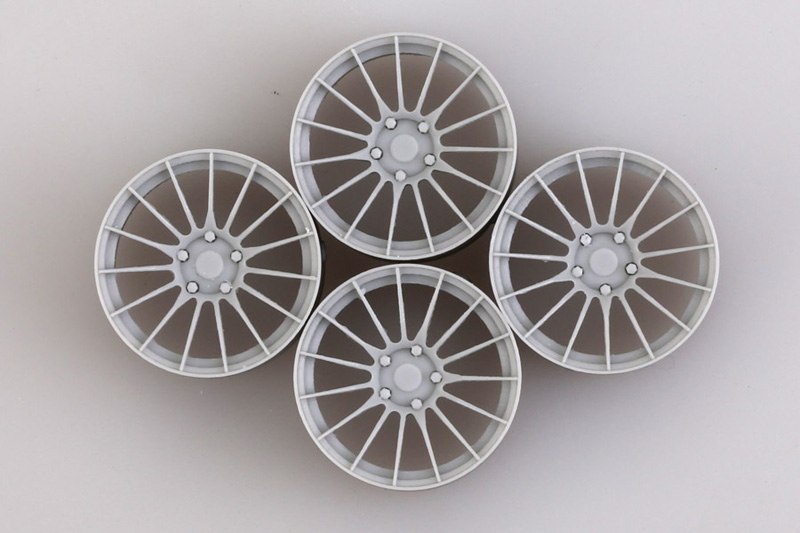 ホビーデザイン 1/24 18インチ Enkei RS05RR ホイールセット HD03-0285