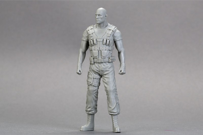 取り寄せ] ホビーデザイン 1/24 MR.ROCK JOHNSON (ルーク・ホブス) by