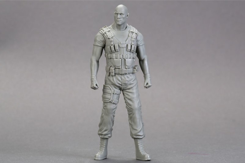 取り寄せ] ホビーデザイン 1/18 MR.ROCK JOHNSON (ルーク・ホブス) by