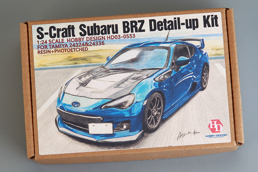 ホビーデザイン 1/24 S-クラフト スバル BRZ トランスキット (タミヤ対応)　HD03-0553