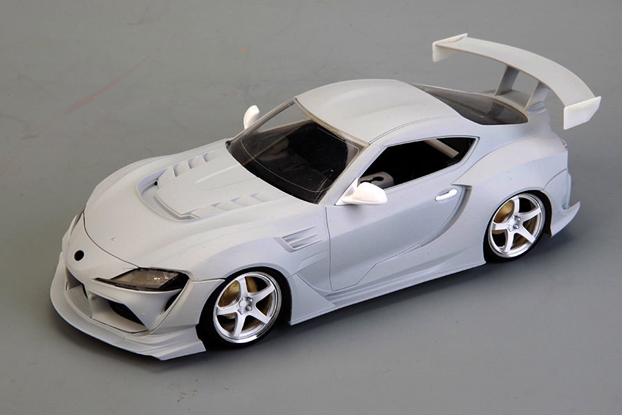 1/24 JZA80 RIDOX Supra レジンキット 完成品 ホビーデザイン 1/24 フルレジンキット RIDOX トヨタ スープラ