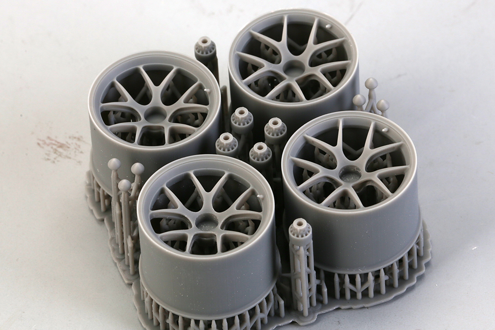 ホビーデザイン 1/24 18インチ BBSホイール ポルシェ 911 RSR  GT3 対応　HD03-0679