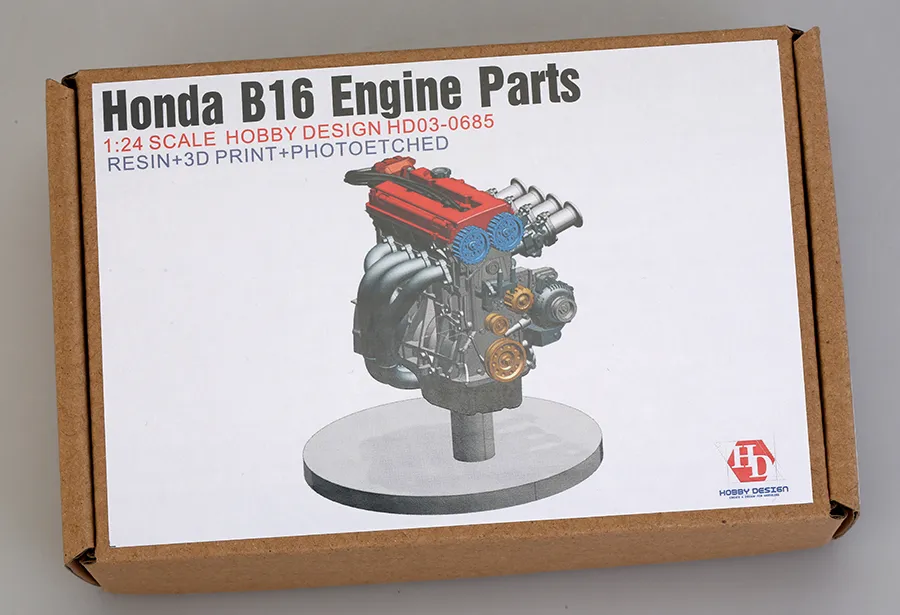 予約] ホビーデザイン 1/24 ホンダ B型 B16 エンジン