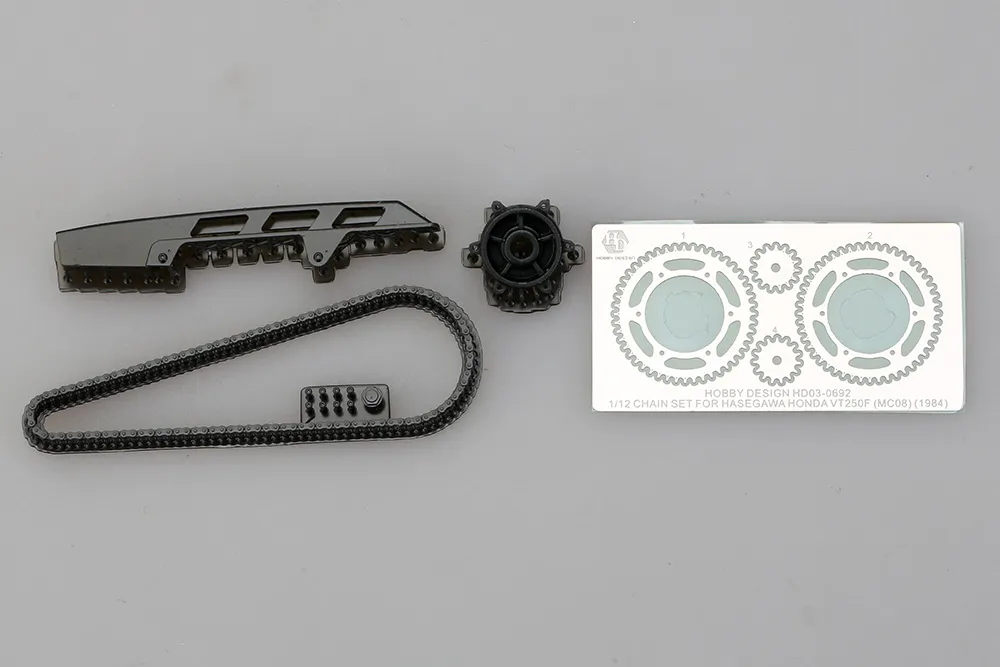 ホビーデザイン 1/12 3Dプリントパーツ ホンダ VT250F チェーンパーツ ハセガワ対応　HD03-0692