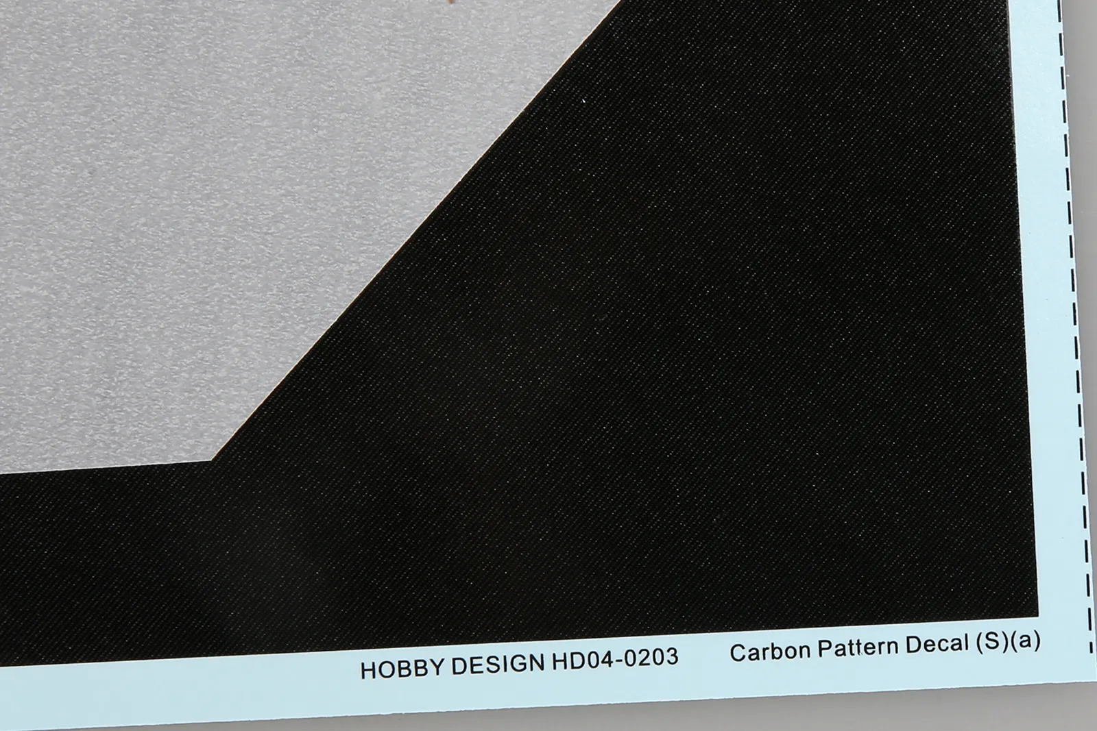 ホビーデザイン 1/24推奨 カーボンパターン デカール S Aタイプ　HD04-0203