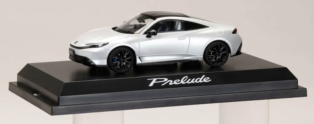 予約] ホビージャパン 1/43 ホンダ プレリュード 2025 ホワイト