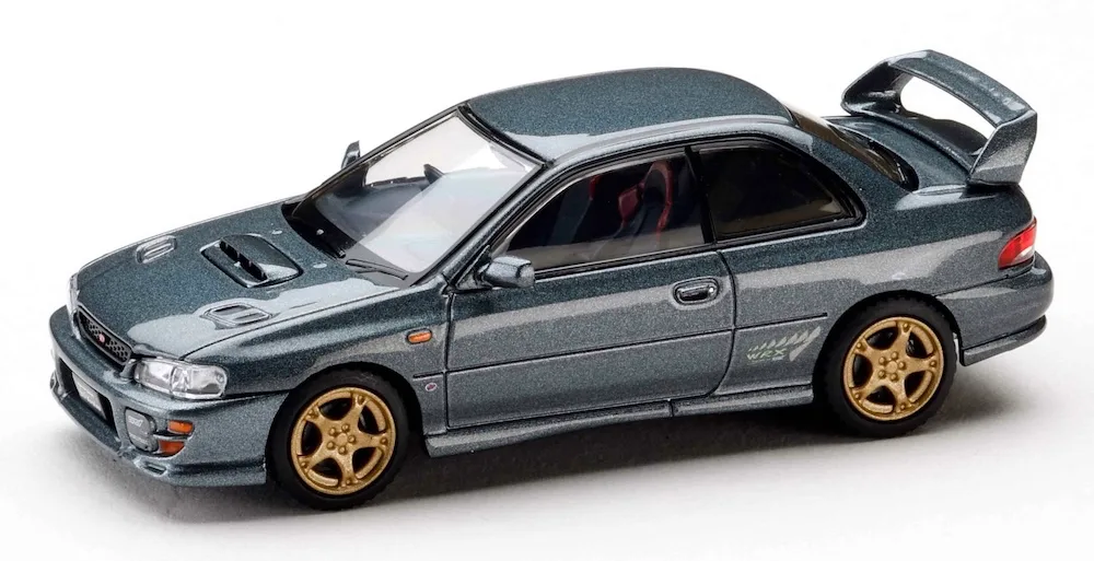 [予約] ホビージャパン 1/64 スバル インプレッサ ピュアスポーツクーペ WRX type R STi Ver.6 クールグレーメタリック　HJ641079GGM