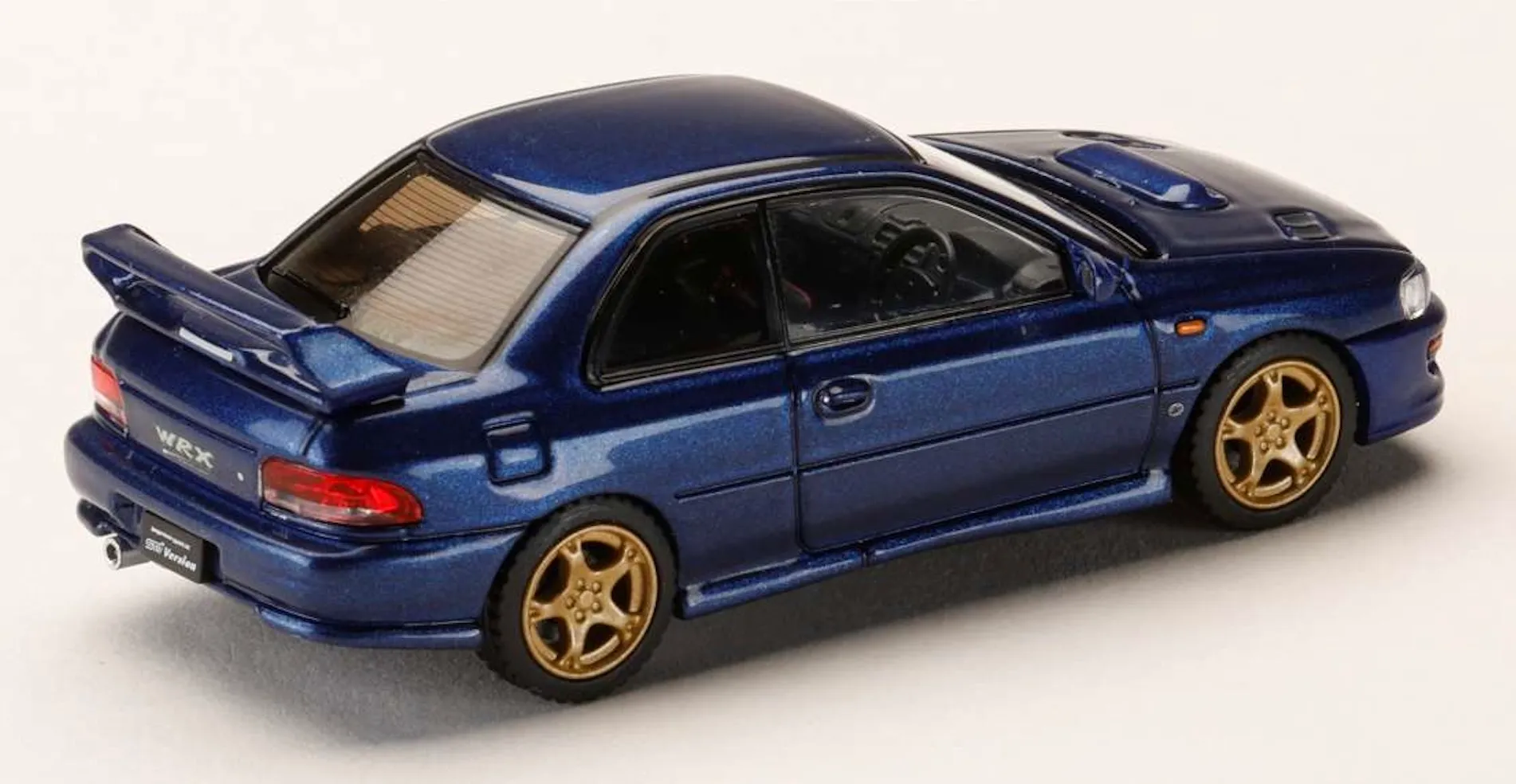 [予約] ホビージャパン 1/64 スバル インプレッサ ピュアスポーツクーペ WRX タイプR STi GC8 VWRフロントバンパー グランブルーマイカ　HJ641079JDB