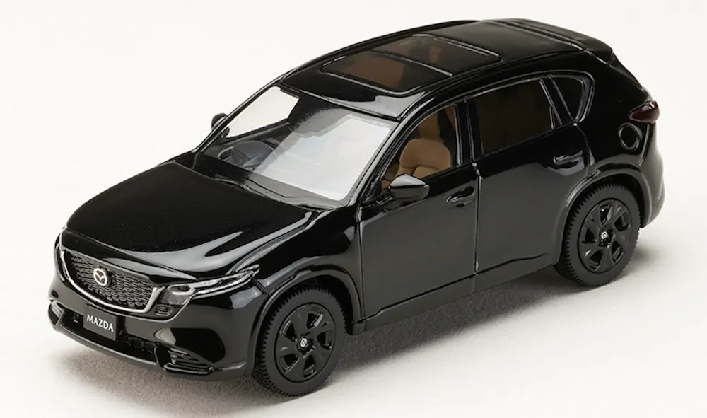 [予約] ホビージャパン 1/64 マツダ CX-5 ジェットブラックマイカ　HJ641093BK