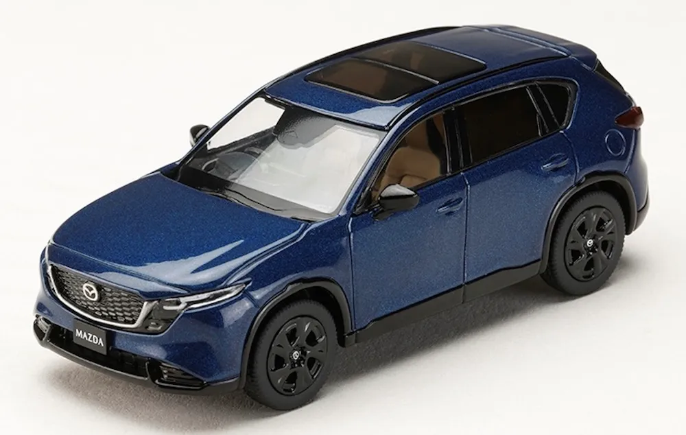[予約] ホビージャパン 1/64 マツダ CX-5 ネイビーブルーマイカ　HJ641093BL
