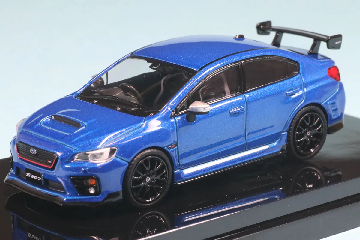 ホビージャパン 1/64 スバル S207 NBR チャレンジ パッケージ WR ブルー パール　HJ643068BL