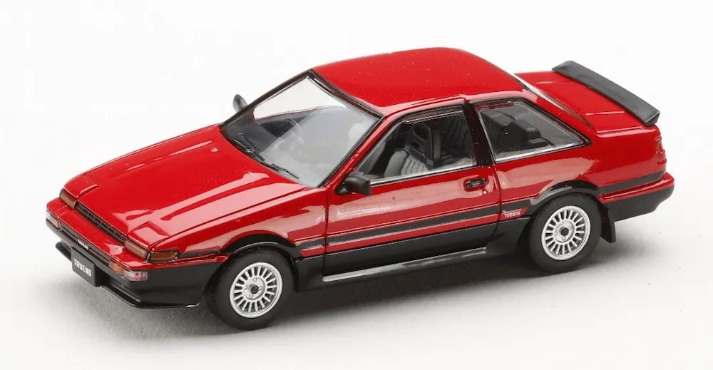 [予約] ホビージャパン 1/64 トヨタ スプリンタートレノ GT APEX (AE86) 2 DOOR 後期型 レッド/ブラック　HJ643095RK
