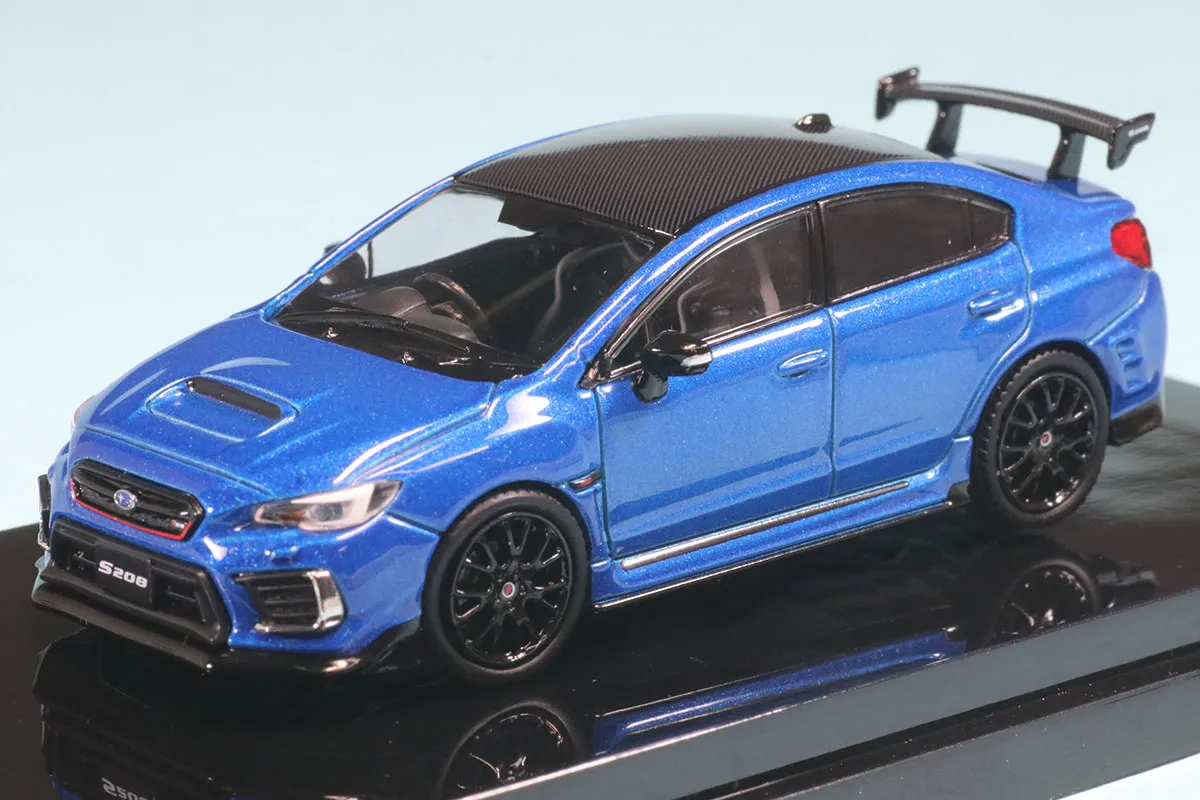 ホビージャパン 1/64 スバル S208 NBR チャレンジパッケージ WR ブルーパール　HJ644068BL