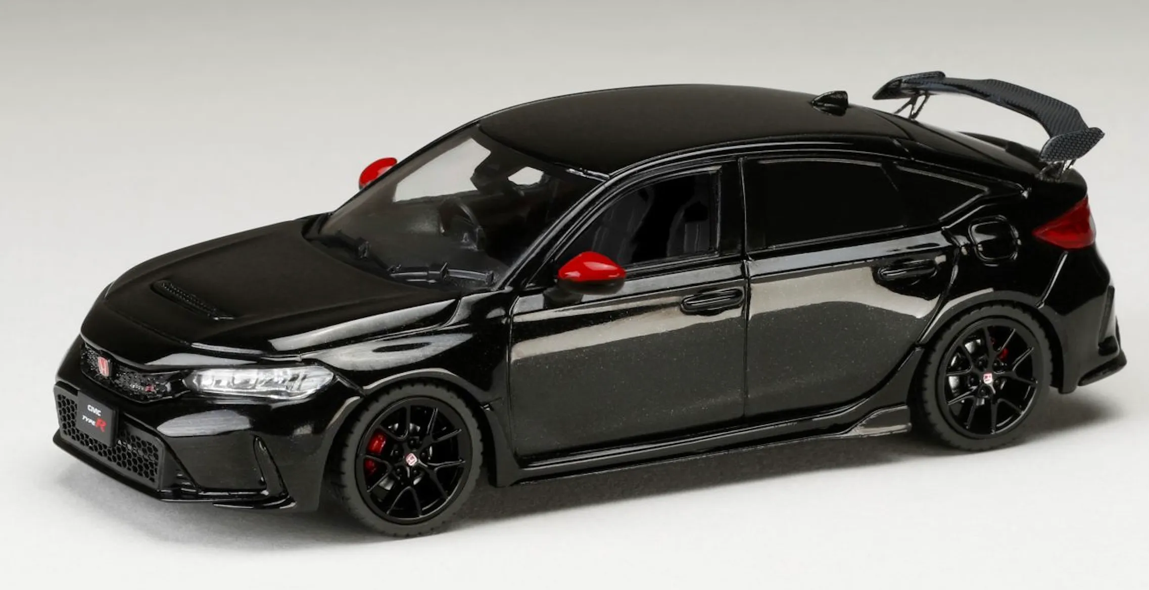 ホビージャパン 1/43 シビックtype R オプション装着車(ブラック) 予約]ホビージャパン 1/43 (ダイキャスト製) ホンダ シビック