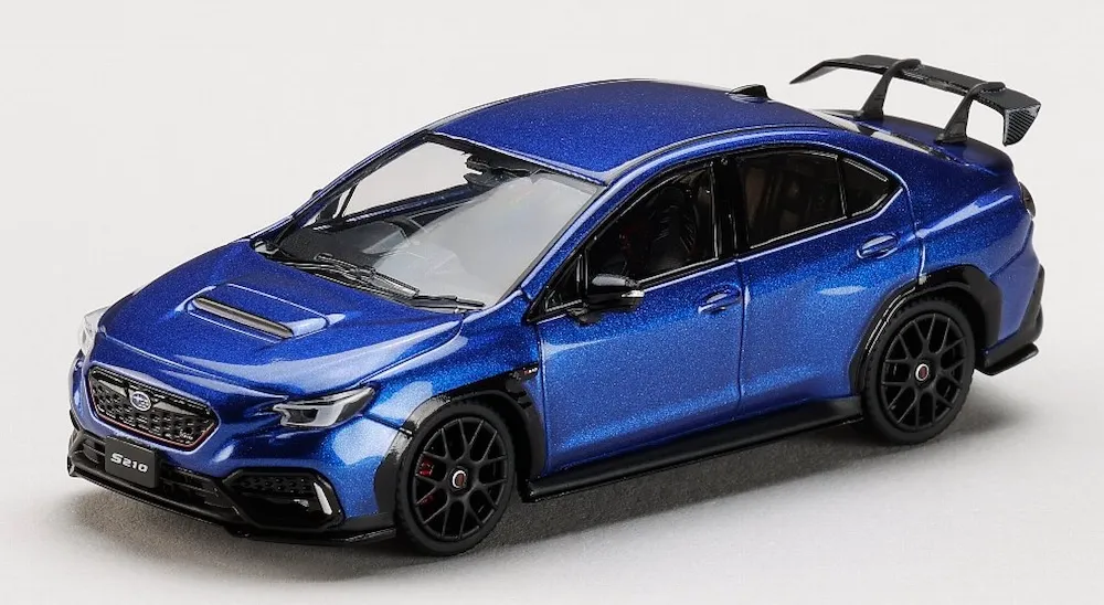 [予約] ホビージャパン 1/64 スバル S210 WR ブルーパール　HJS644092WBL